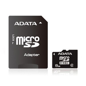 A-data Microsd 8gb   Adaptador Sd  Clase 6